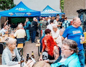 Gute Stimmung und viele persönliche Gespräche.